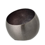 Bloomingville Filia Teelichthalter, Grau, Metall, D10xH9 cm, dänisches Design