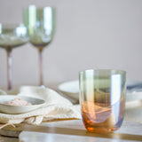 Bloomingville Aston Trinkglas Bronze Glas 375ml 4er Set