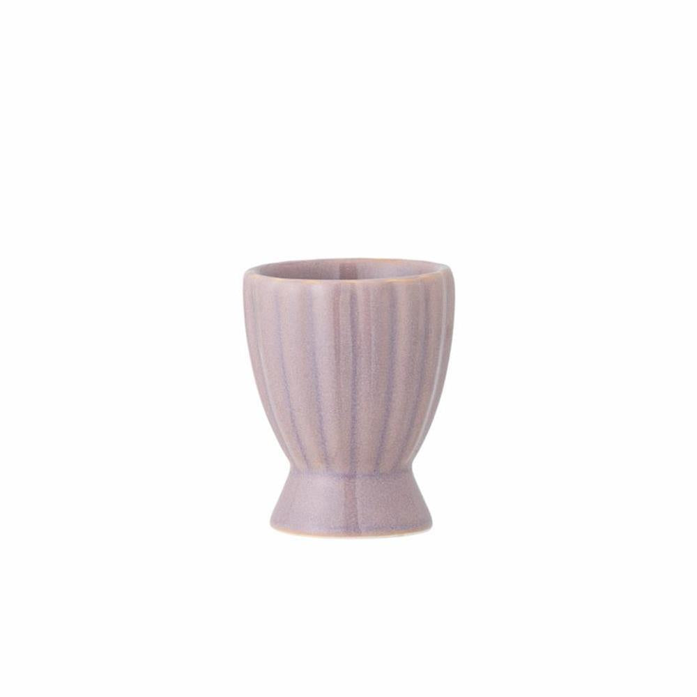 Bloomingville Latina Eierbecher, Rose, Steingut, dänisches Design