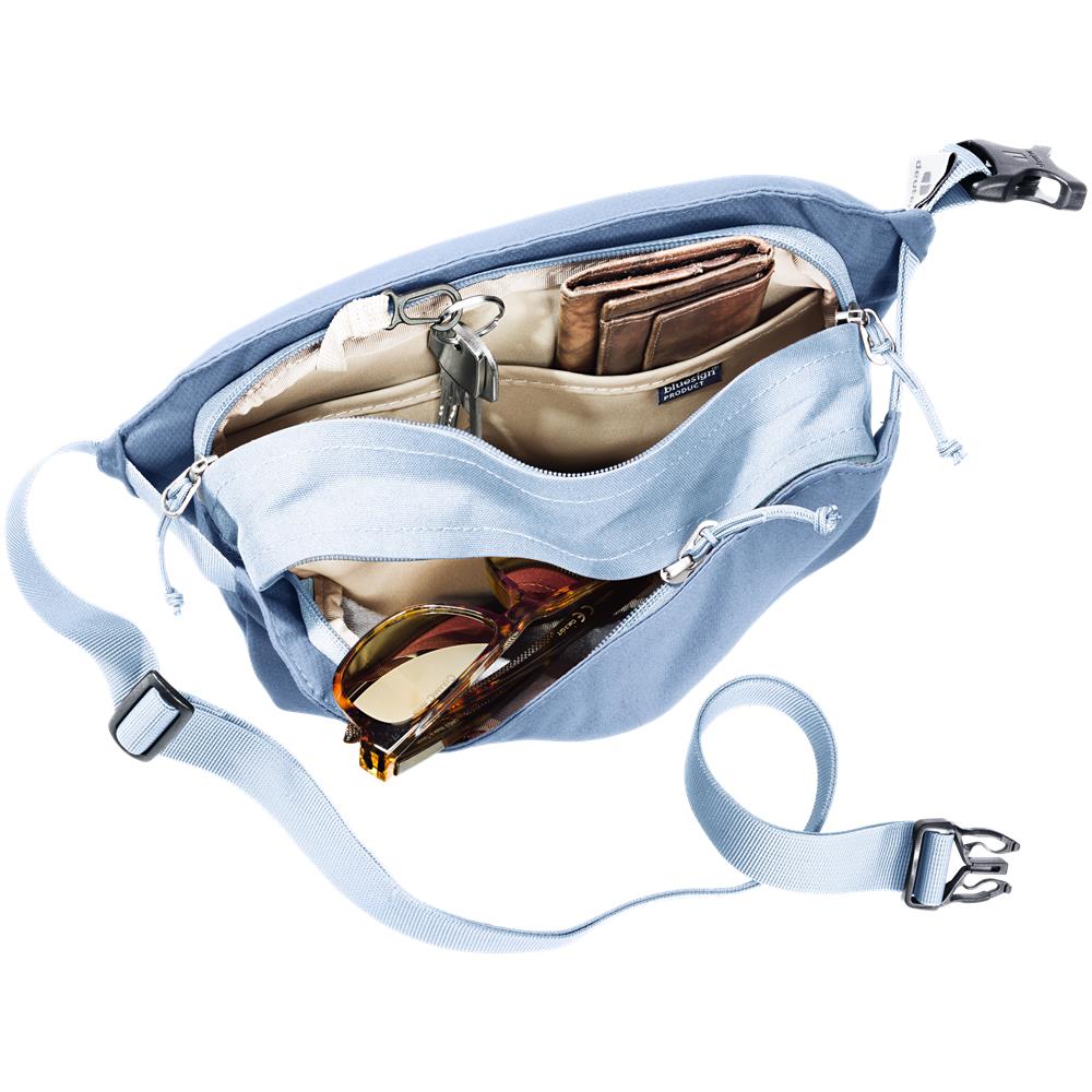 deuter Passway 2, Umhängetasche, bluejay-polar (blau), 2L, Schultertasche