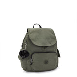 Kipling CITY PACK S, Kleiner Rucksack, Green Moss (grün), 9L, Kompakt & Stylisch