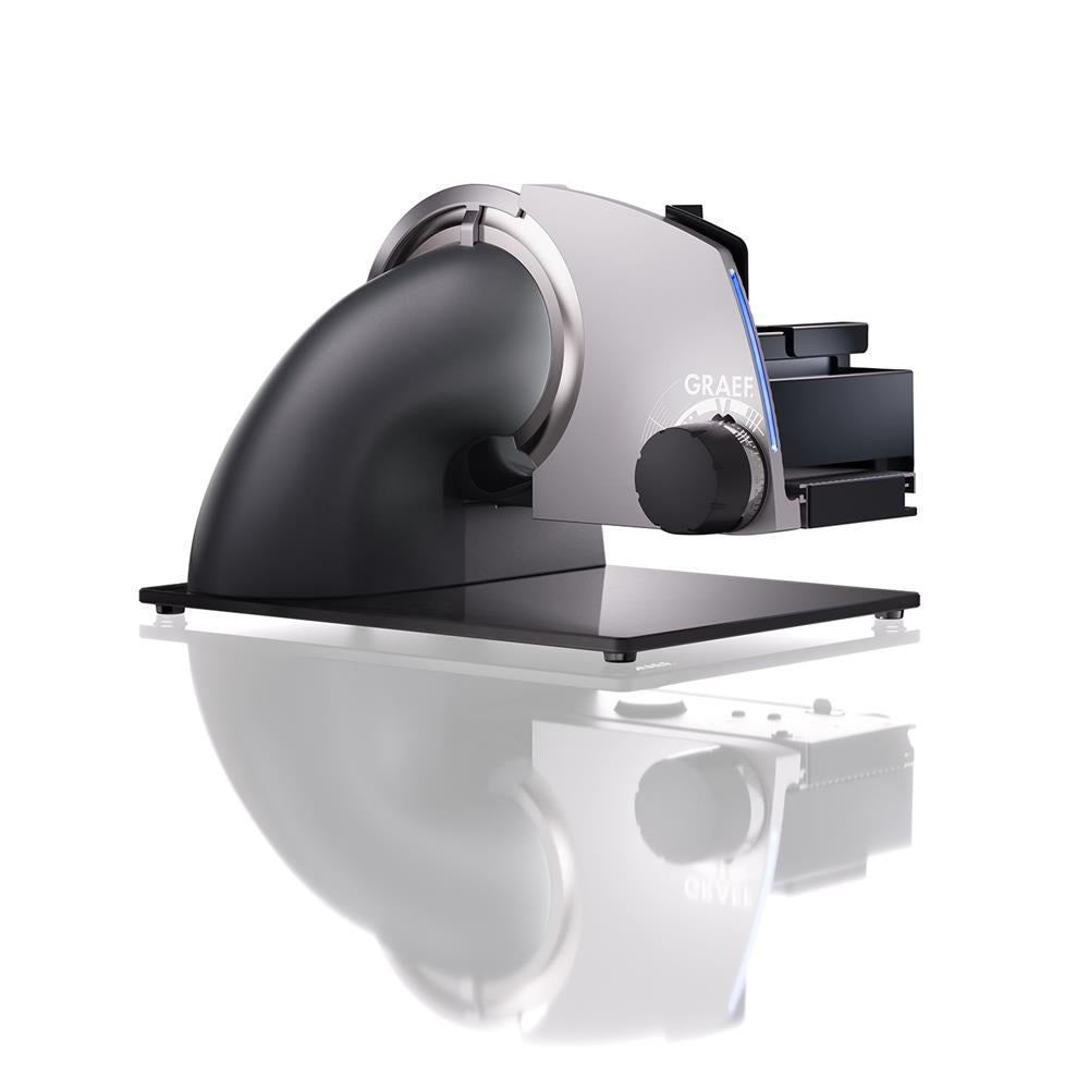 GRAEF S72016 Allesschneider SKS700 eisenglimmergrau Feinschneider mit Beleuchtung | B-Ware