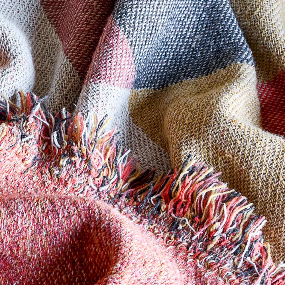Bloomingville Arni Decke Bunt Baumwolle 160x130cm