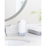 Umbra Touch Seifenspender Weiß moderner Flüssigseifen-Spender und Spülmittel-Spender mit Soft Touch