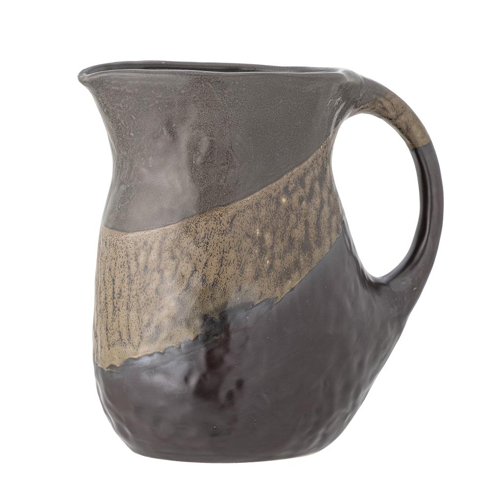 Bloomingville Paula Krug, Braun, 2,4L, Steingut, dänisches Design