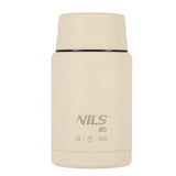NILS Speisethermos 550 ml Beige Edelstahl Thermobehälter auslaufsicher