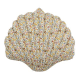 Bloomingville MINI Kissen Fro Muschel Gelb 50 x 50 cm Kuschelkissen Bodenkissen Kinderzimmer