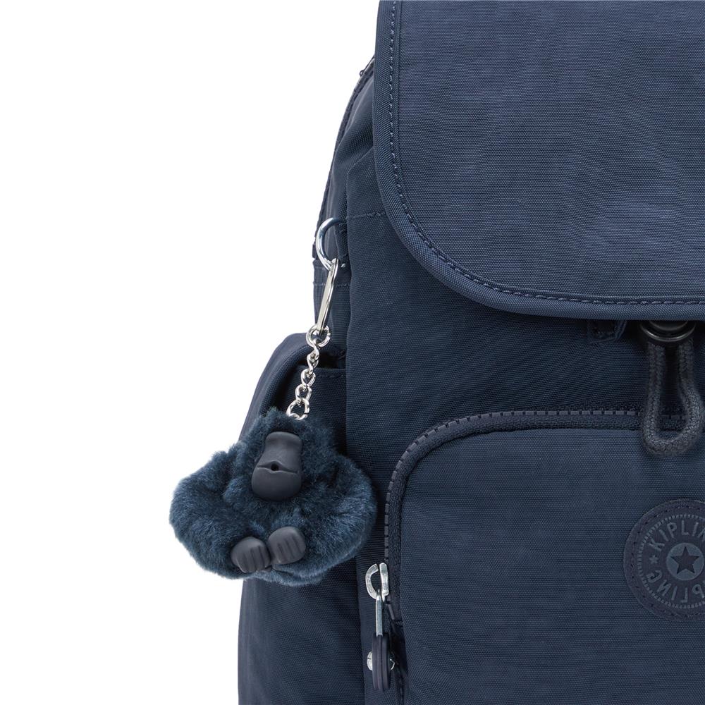 Kipling CITY PACK MINI, Extra kleiner Rucksack, Blue Bleu 2 (blau), 9L, Kompakt & Stylisch