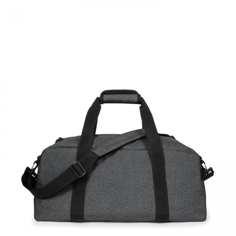 Eastpak STAND +, Kleine Reisetasche, Black Denim (grau), 34L