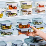 LocknLock OVEN GLASS Glasbehälter 500 ml, Luftdicht, Transparent, Glas