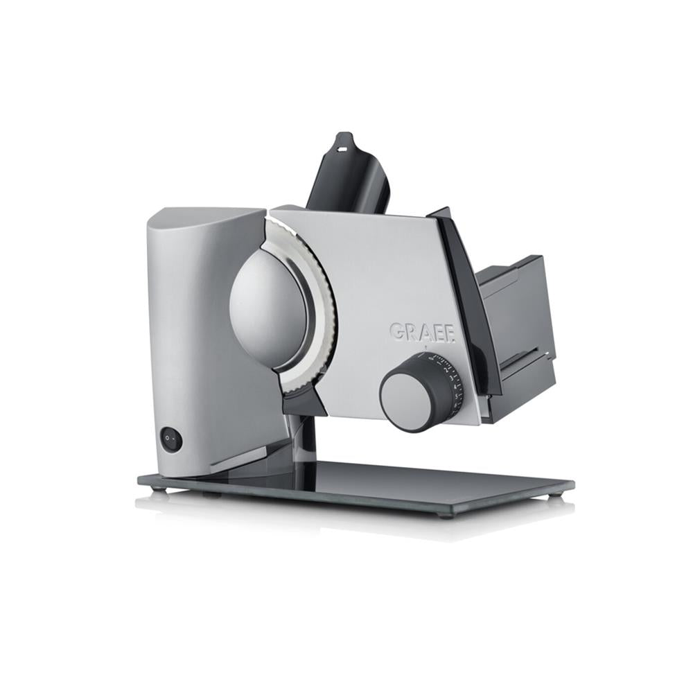 GRAEF S32100 Allesschneider, kippbar, 0-20 mm Schnittstärke, grau, Made in Germany | B-Ware