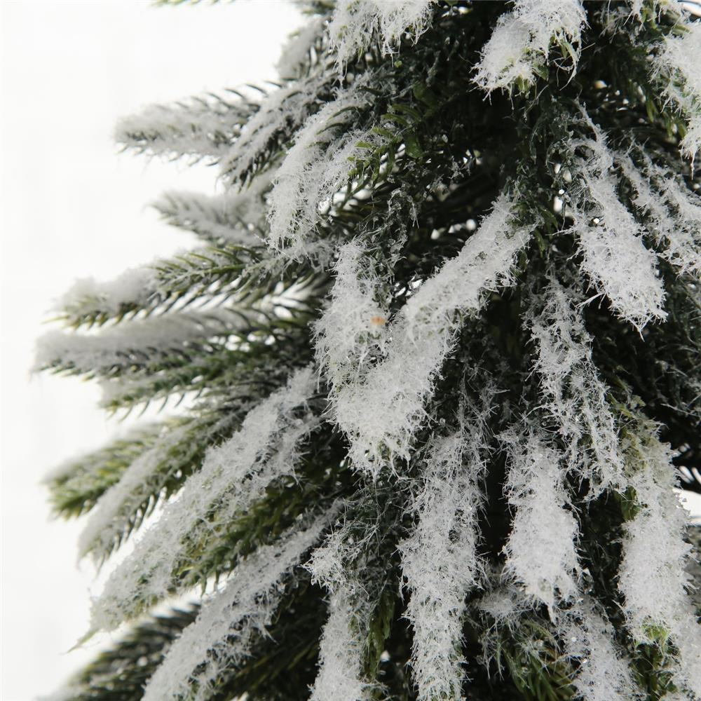 BOLTZE Weihnachtsbaum Tanni 26 cm Dekobaum Tannenbaum mit Schnee