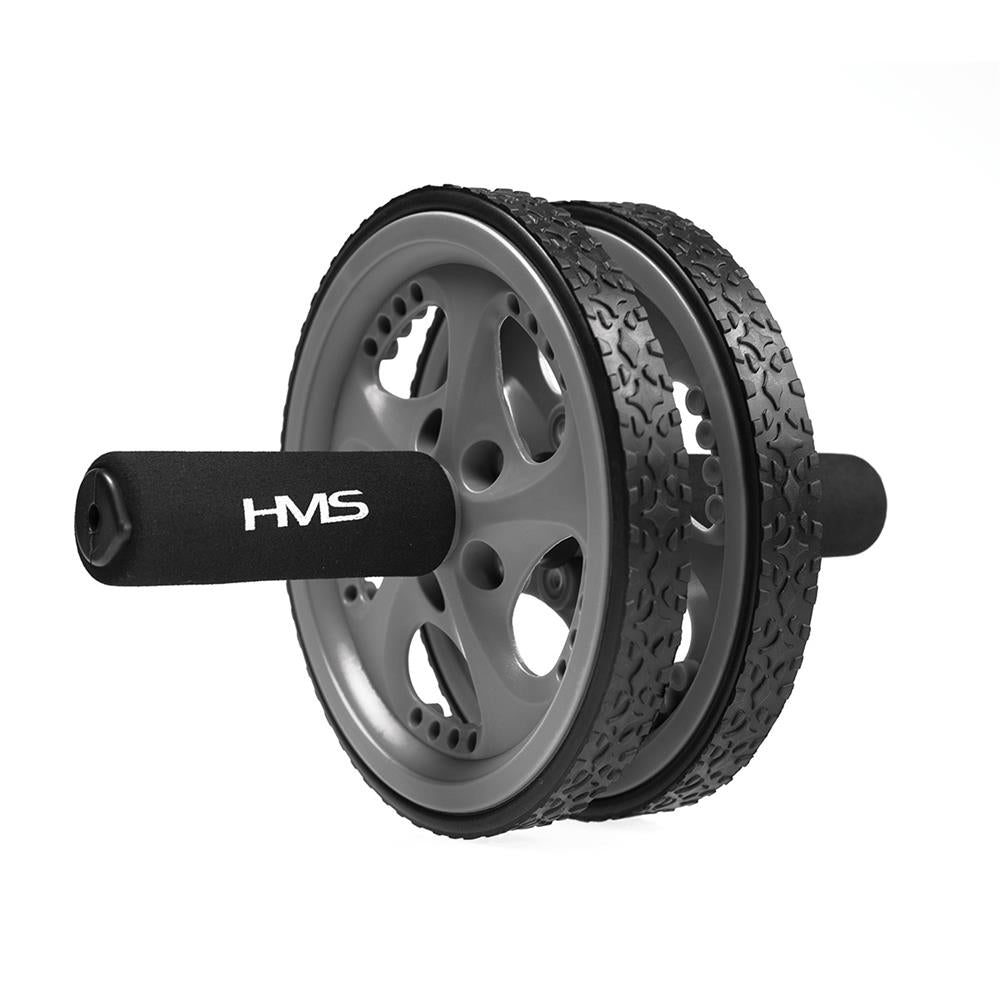Bauchroller Doppelrad rutschfest Bauchmuskeltrainer | HMS WA03
