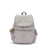 Kipling CITY PACK M, Mittelgroßer Rucksack, Grey Gris (grau), 16L, Stylisch & Kompakt
