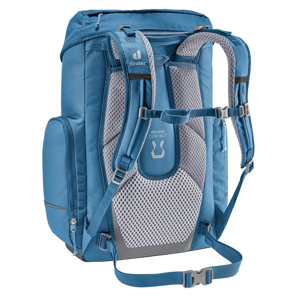 deuter Scula, Schulrucksack, wave (blau), 30L, Schulranzen