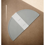 Mushie Silikon-Platzdeckchen, Stone, Tischset, BPA-frei