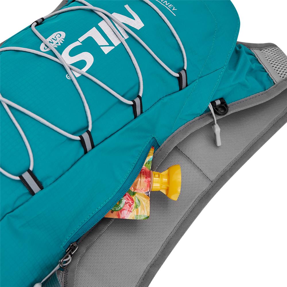 NILS CAMP Tagesrucksack Journey 12L in Minzgrün - leichter Outdoor Rucksack für Wandern & Sport