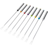 Steba DF 150 F Fritteuse mit Fondue-Set – 2,5L, stufenloser Temperaturregler, 1200W, Edelstahlgehäuse, inkl. 8 Fonduegabeln