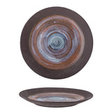 Bloomingville Maes Deko, Blau, Steinzeug D46xH6 cm
