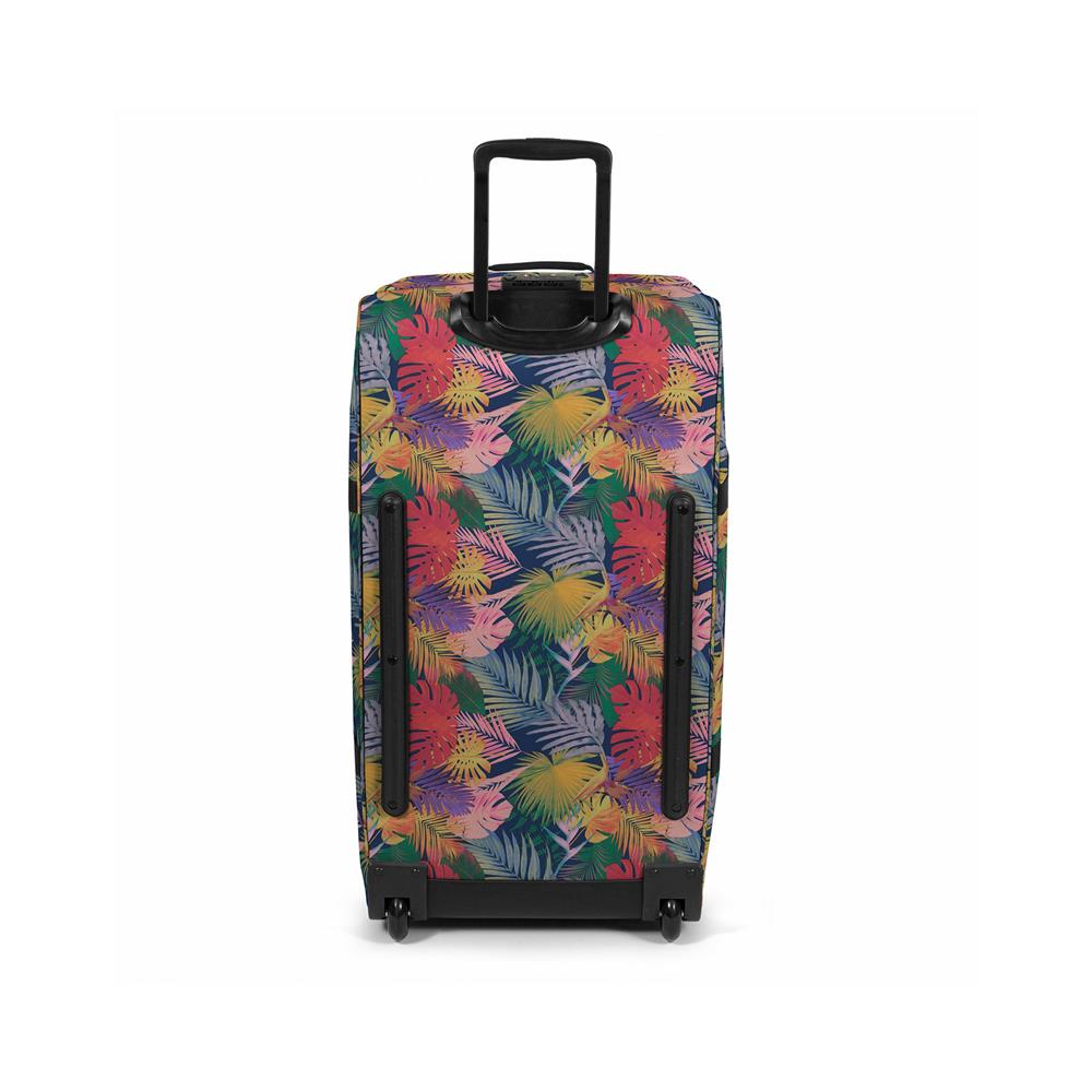 Eastpak TRANVERZ L, Großer Reisetrolley, Brize RetroNavy (bunt), 121L, Rollkoffer mit 2 Rädern und TSA-Schloss