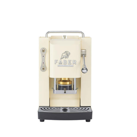 Faber Pro Deluxe 3.0 Old British Heritage White Chrom ESE Pad Kaffeemaschine 44 mm