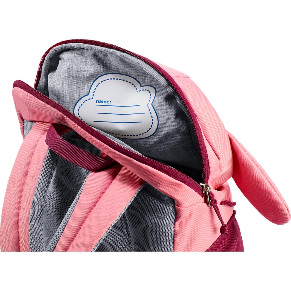 deuter Kikki, Kinderrucksack, Hase (pink), Kindergartenrucksack für Kinder ab 3 Jahre