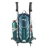 NILS CAMP Trekkingrucksack Ghoster 20L in Blau - Outdoor Rucksack mit Belüftung & Regenhülle