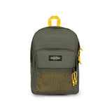 Eastpak PINNACLE, Großer Rucksack, KontrastKhakiYellow (grün), 38L, Rucksack mit 2 Fächern
