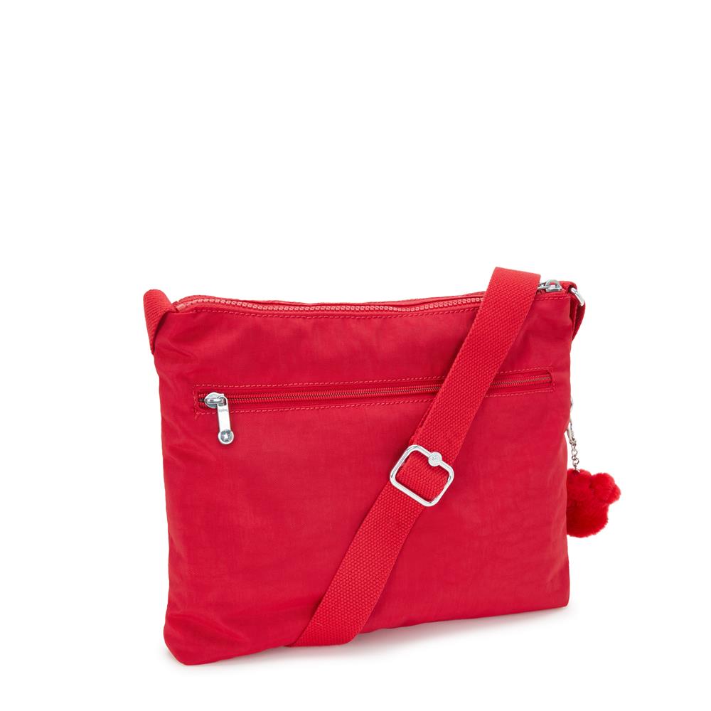 Kipling ALVAR, Mittelgroße Umhängetasche, Red Rouge (rot), 5L, Schultertasche