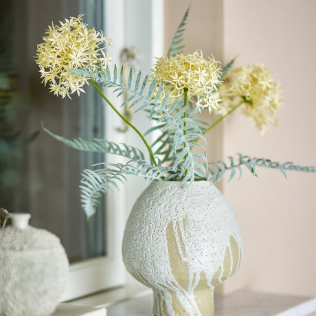 Bloomingville Morag Vase Grün Glas Deko-Vase 25cm