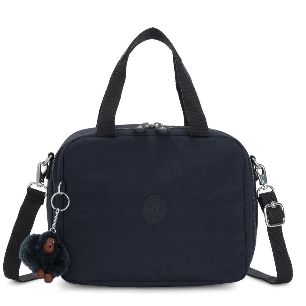 Kipling MIYO, isolierte Lunchbox Tasche mit Trolleyschlaufe, 8L, True Blue Tonal (blau)