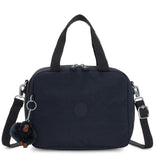 Kipling MIYO, isolierte Lunchbox Tasche mit Trolleyschlaufe, 8L, True Blue Tonal (blau)