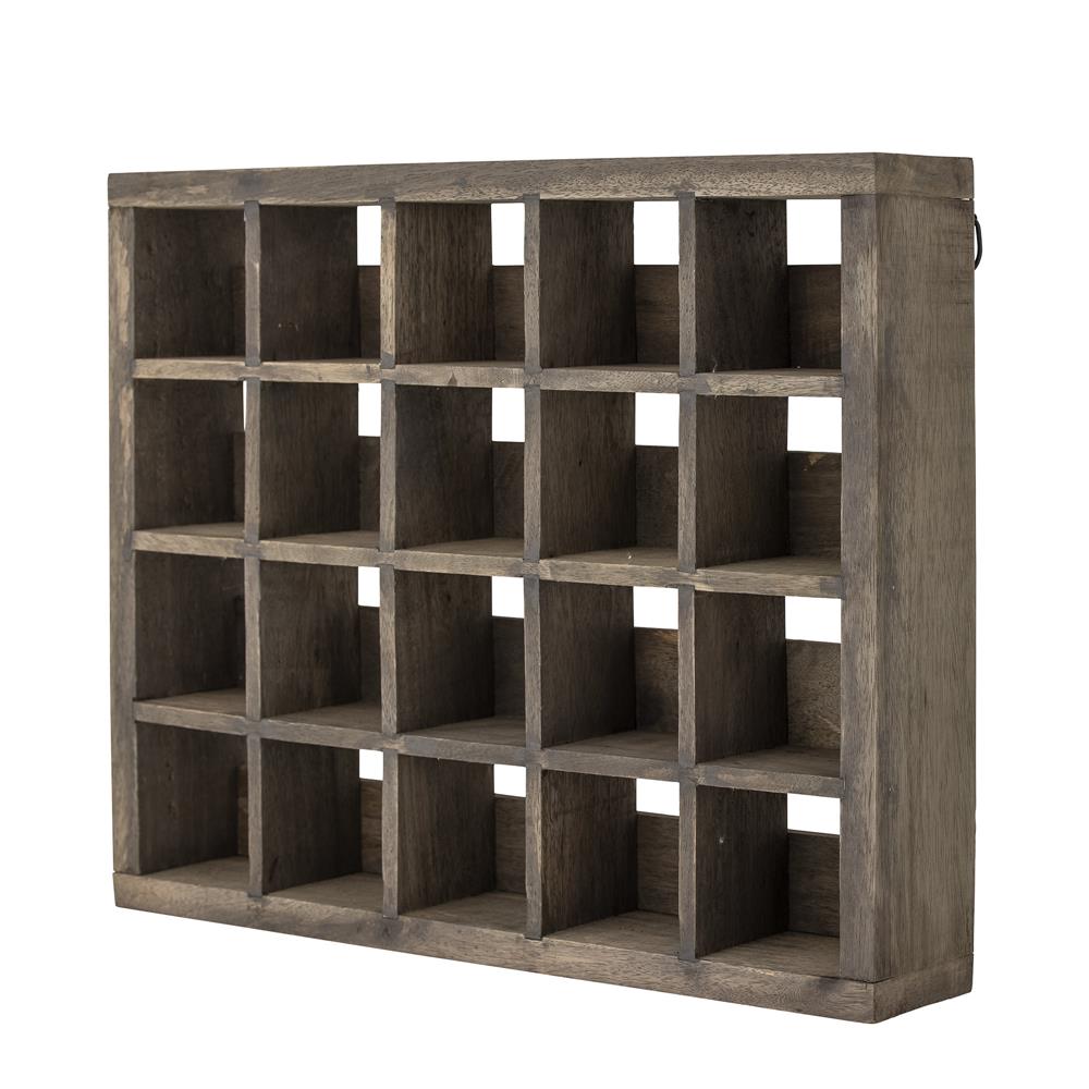 Bloomingville Tilo Regal Braun Recyceltes Holz 48 x 9 x 40 cm