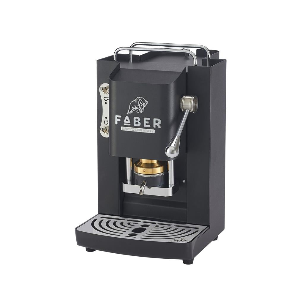 Faber Pro Deluxe 3.0 Black Chrom ESE Pad Kaffeemaschine 44 mm