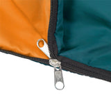 NILS CAMP Schlafsack Grün-Orange - leichter Sommerschlafsack für Camping, Trekking & Outdoor