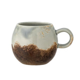 Bloomingville Paula Tasse Braun Crackle-Glasur Steingut 275ml