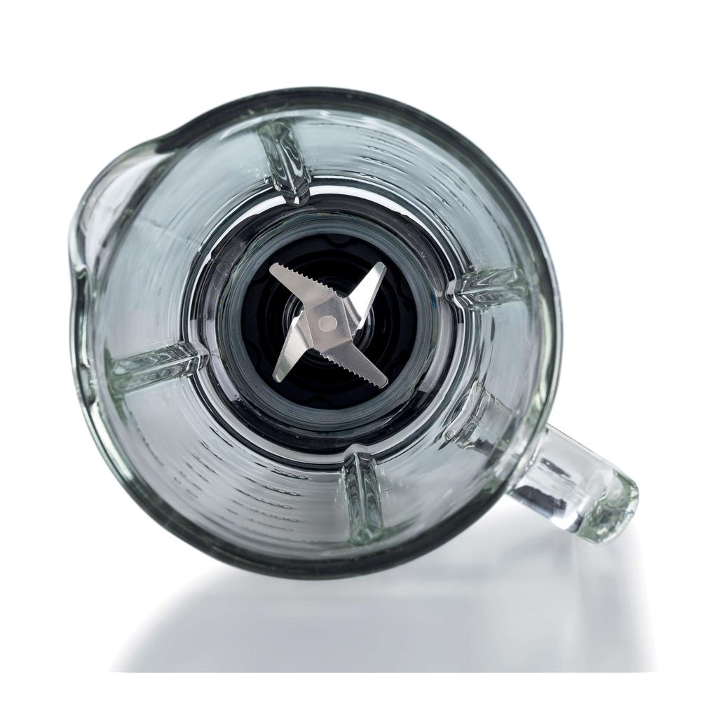 Ariete Moderna Standmixer, Weiß, Glasbehälter 1,5L, Smoothie Maker, Modernes Design