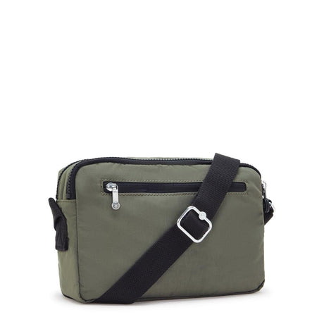 Kipling ABANU M, Mittelgroße Umhängetasche, Green Moss (grün), 4L, Schultertasche