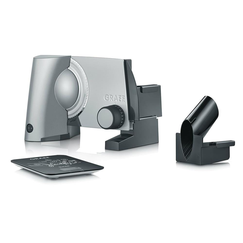 GRAEF SKS 300 Allesschneider in Silber inkl. MiniSlice | B-Ware
