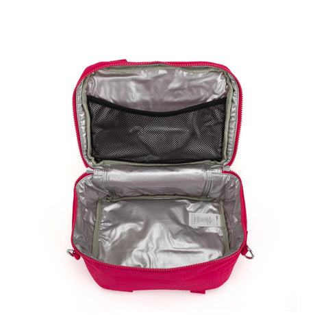 Kipling MIYO, isolierte Lunchbox Tasche mit Trolleyschlaufe, 8L, True Pink (pink)