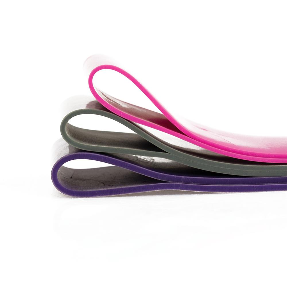 Widerstandsbänder Set 3er Latex Fitnessband | HMS Premium GU04 PRO II