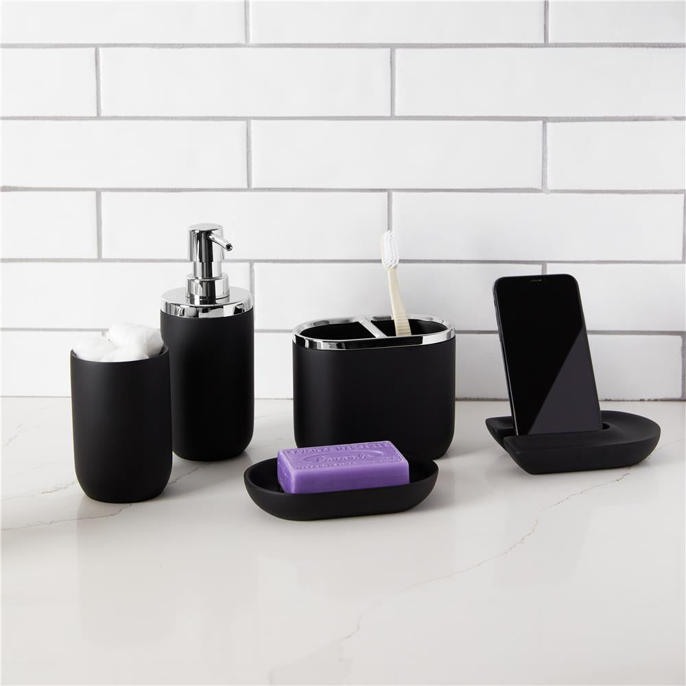 Umbra Junip Zahnputzbecher Schwarz Badezimmer Zahnbürstenhalter Modern