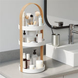 Umbra Bellwood Kosmetik und Make up Organizer Weiß Kunststoff 3 stufig