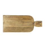 Bloomingville Brooklyn Servierbrett, rustikales Schneidebrett aus Mangoholz 46x20,5 cm