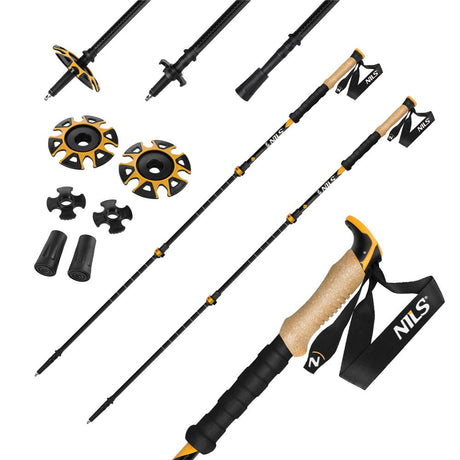 Trekkingstöcke Aluminium 7075 Korkgriff Wanderstöcke | NILS TK8605