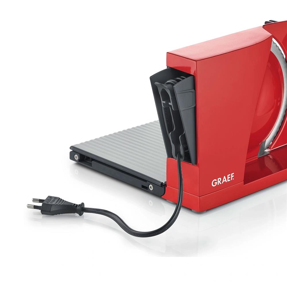 GRAEF MT1003 Klappbarer Allesschneider MYtiny Wellenschliffmesser rot | B-Ware