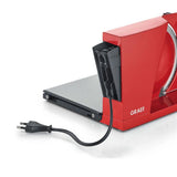 GRAEF MT1003 Klappbarer Allesschneider MYtiny Wellenschliffmesser rot | B-Ware