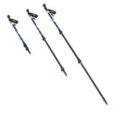 NILS Trekkingstöcke TK8601 Aluminium Wanderstöcke Blau