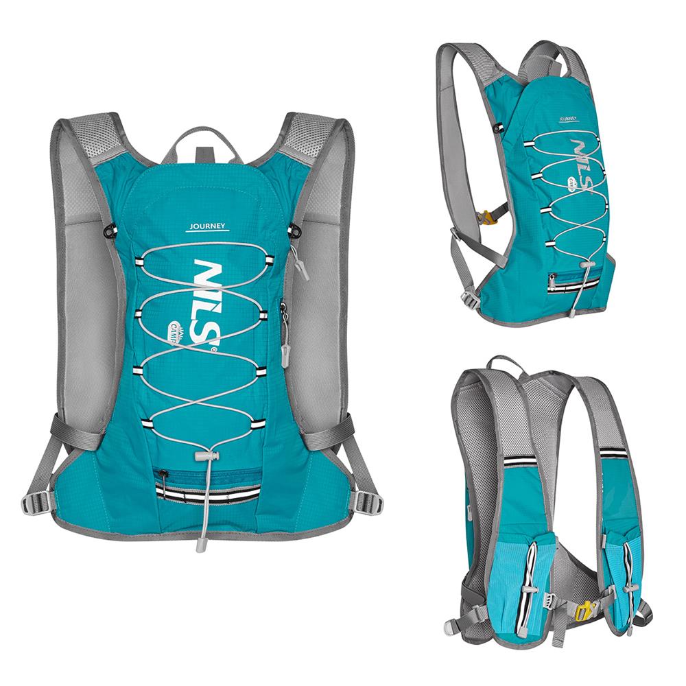 NILS CAMP Tagesrucksack Journey 12L in Minzgrün - leichter Outdoor Rucksack für Wandern & Sport