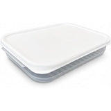 LocknLock Frischhaltedosen 6er Set 1.2L, Transparent, BPA-frei, Rechteckig, Gefriergeeignet bis –20 °C